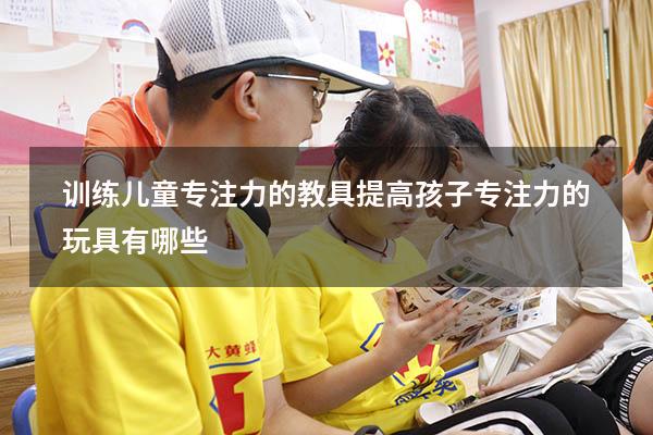 训练儿童专注力的教具（提高孩子专注力的玩具有哪些）