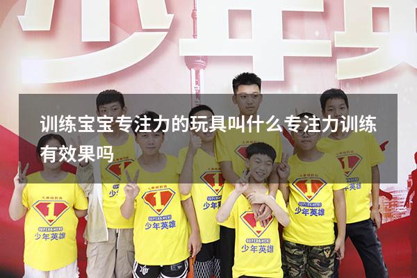 训练宝宝专注力的玩具叫什么（专注力训练有效果吗）