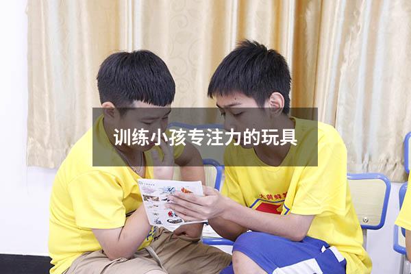 训练小孩专注力的玩具
