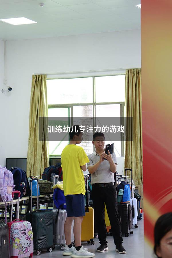 训练幼儿专注力的游戏