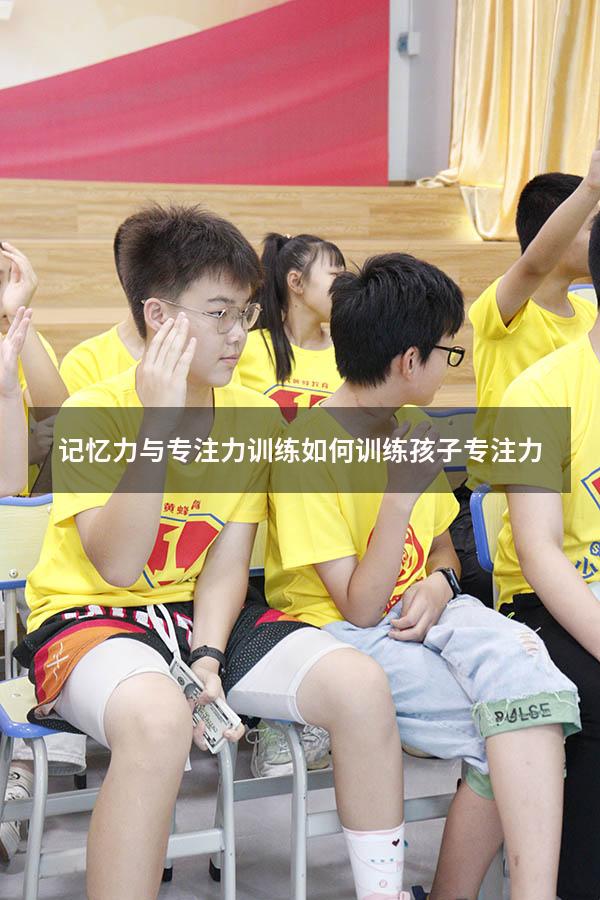 记忆力与专注力训练（如何训练孩子专注力）