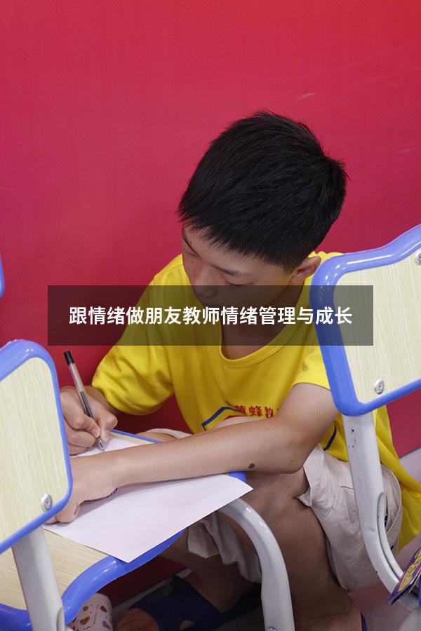 跟情绪做朋友教师情绪管理与成长