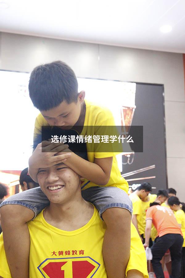 选修课情绪管理学什么