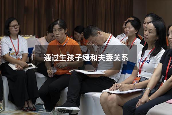 通过生孩子缓和夫妻关系