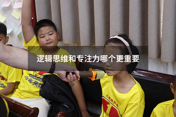 逻辑思维和专注力哪个更重要