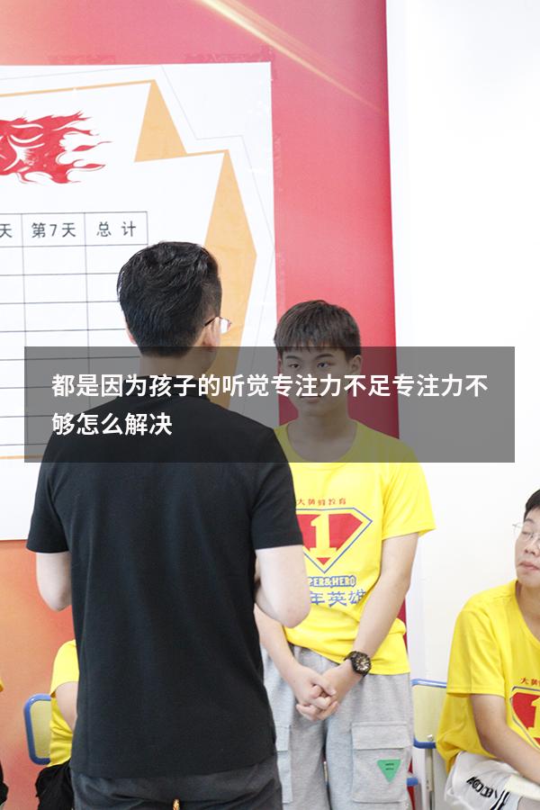 都是因为孩子的听觉专注力不足（专注力不够怎么解决）