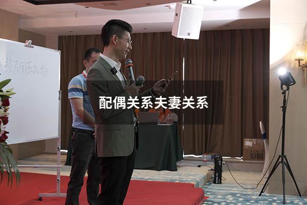 配偶关系夫妻关系