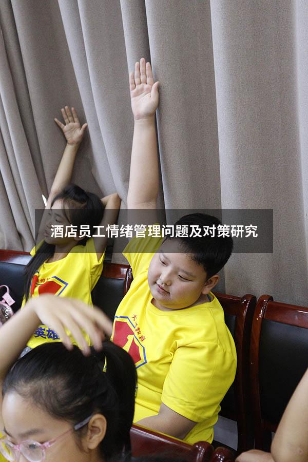 酒店员工情绪管理问题及对策研究