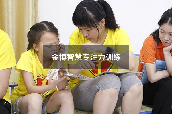 金博智慧专注力训练