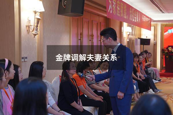金牌调解夫妻关系