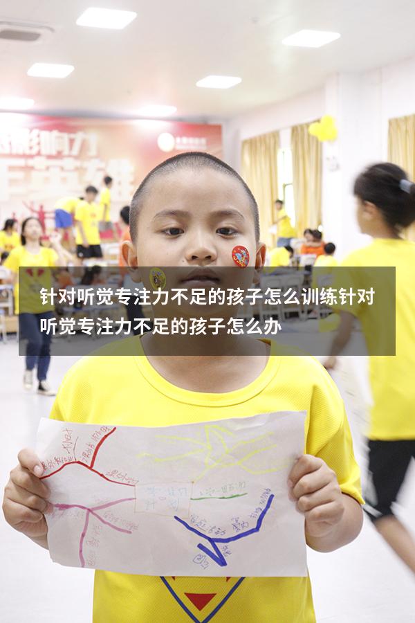 针对听觉专注力不足的孩子怎么训练（针对听觉专注力不足的孩子怎么办）