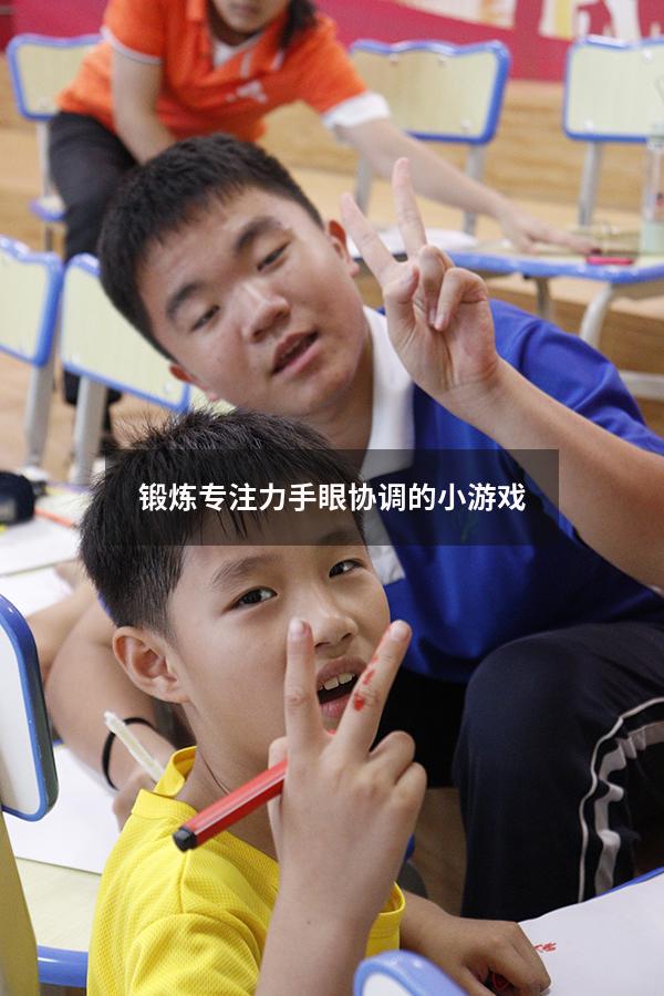 锻炼专注力手眼协调的小游戏
