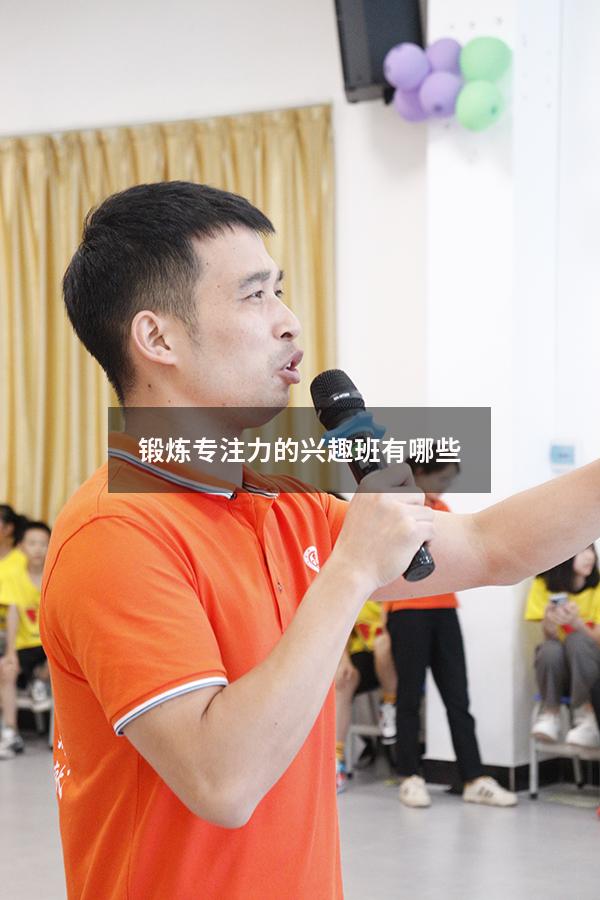锻炼专注力的兴趣班有哪些