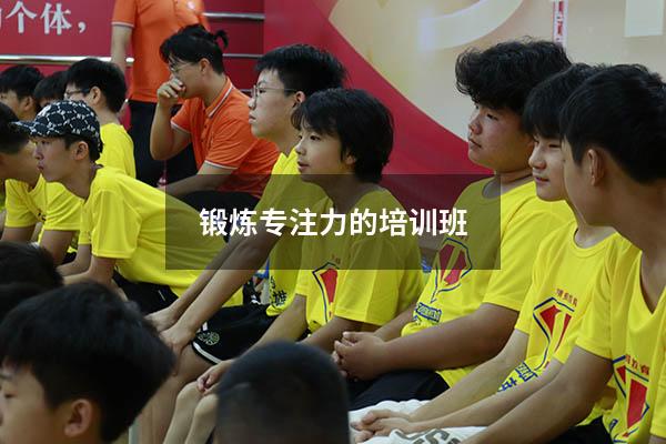 锻炼专注力的培训班