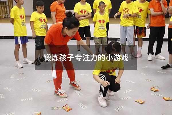 锻炼孩子专注力的小游戏