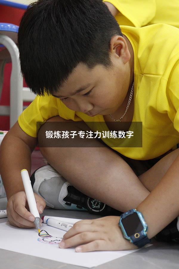 锻炼孩子专注力训练数字