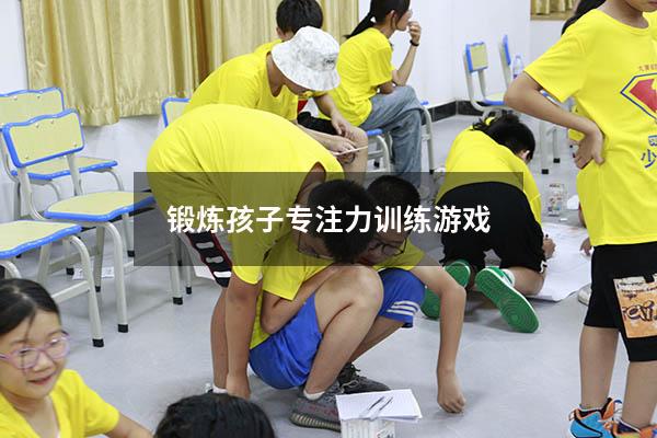 锻炼孩子专注力训练游戏