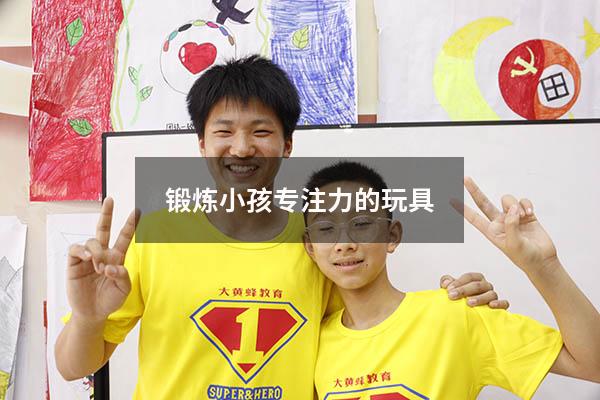 锻炼小孩专注力的玩具