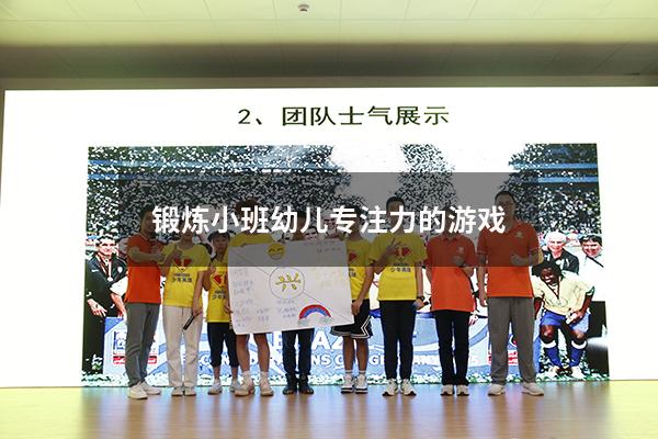 锻炼小班幼儿专注力的游戏