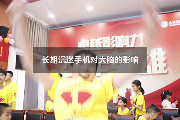 长期沉迷手机对大脑的影响