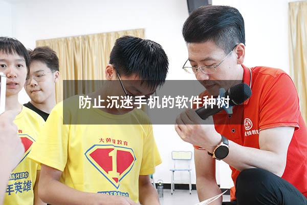 防止沉迷手机的软件种树