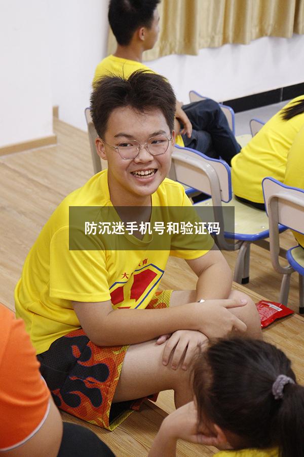 防沉迷手机号和验证码