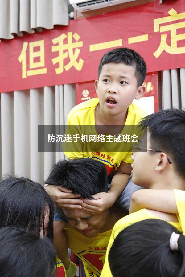 防沉迷手机网络主题班会