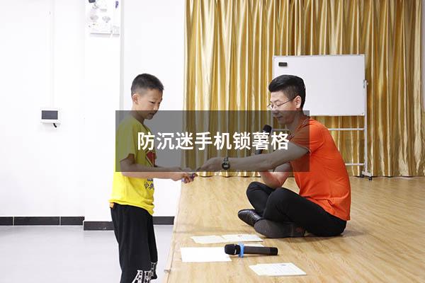 防沉迷手机锁薯格