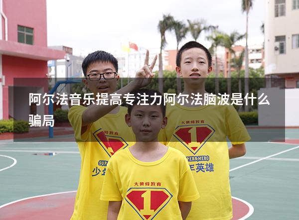 阿尔法音乐提高专注力（阿尔法脑波是什么骗局）