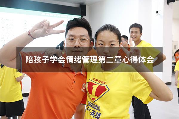 陪孩子学会情绪管理第二章心得体会