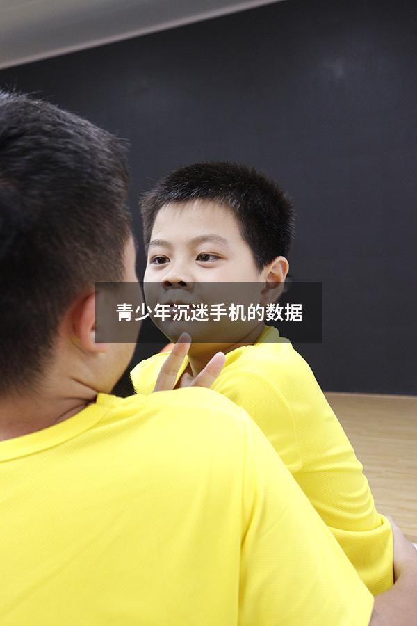 青少年沉迷手机的数据