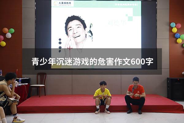 青少年沉迷游戏的危害作文600字