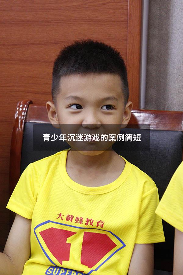 青少年沉迷游戏的案例简短