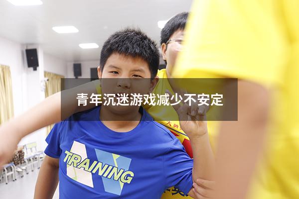 青年沉迷游戏减少不安定