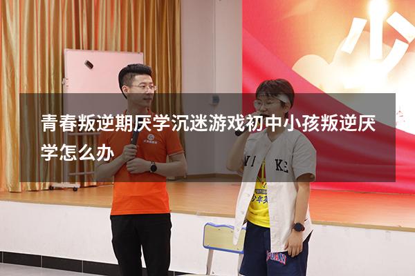 青春叛逆期厌学沉迷游戏（初中小孩叛逆厌学怎么办）