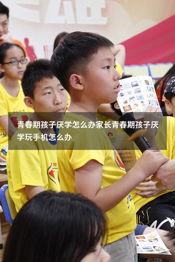 青春期孩子厌学怎么办家长（青春期孩子厌学玩手机怎么办）