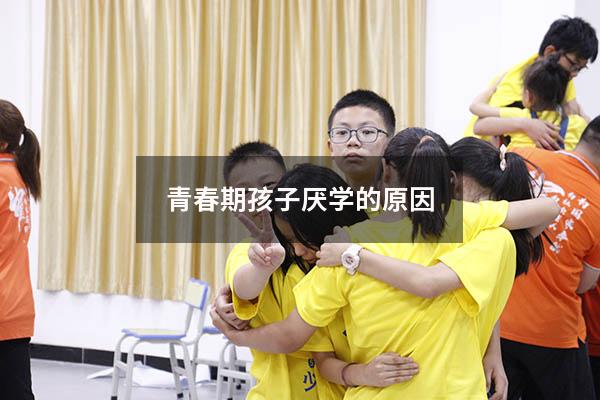青春期孩子厌学的原因