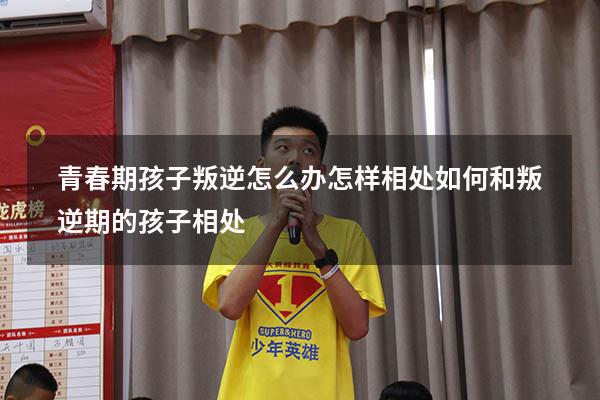 青春期孩子叛逆怎么办怎样相处（如何和叛逆期的孩子相处）