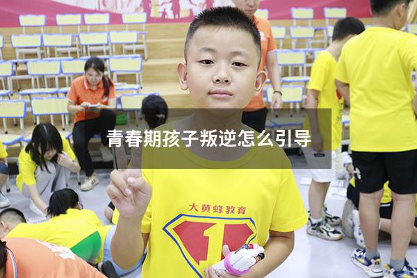 青春期孩子叛逆怎么引导