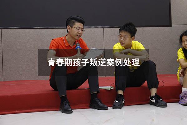 青春期孩子叛逆案例处理