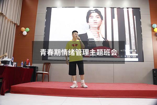 青春期情绪管理主题班会