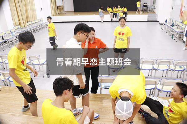 青春期早恋主题班会