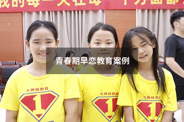 青春期早恋教育案例
