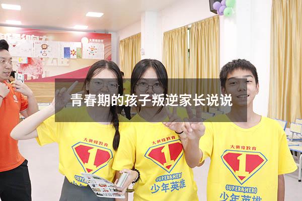 青春期的孩子叛逆家长说说
