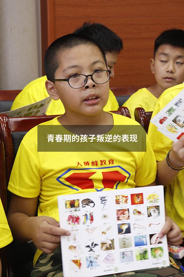青春期的孩子叛逆的表现