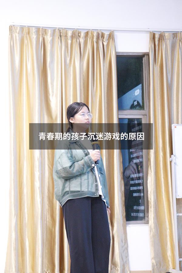 青春期的孩子沉迷游戏的原因