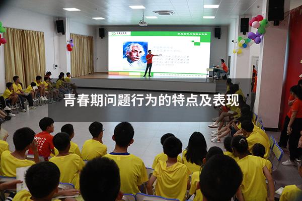 青春期问题行为的特点及表现
