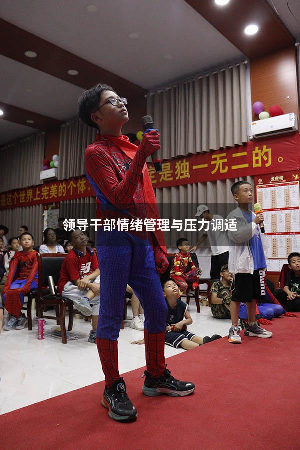 领导干部情绪管理与压力调适