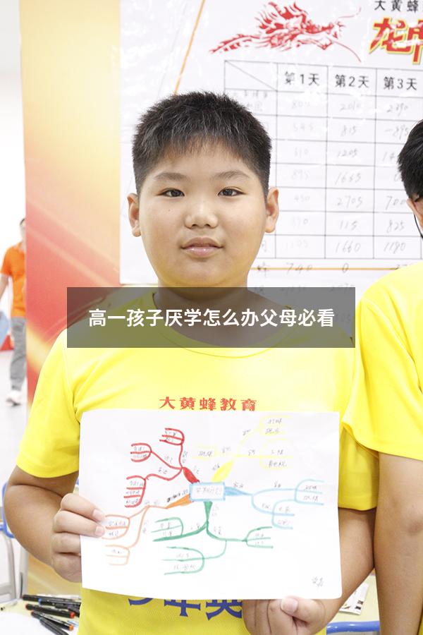 高一孩子厌学怎么办父母必看