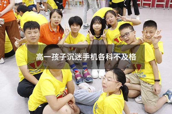 高一孩子沉迷手机各科不及格